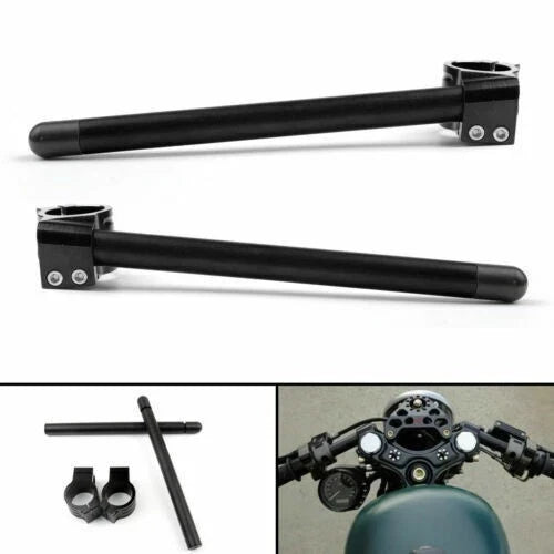 Clip-On Handlebars for Suzuki GSXR600 (1997–2003) 45mm Gold