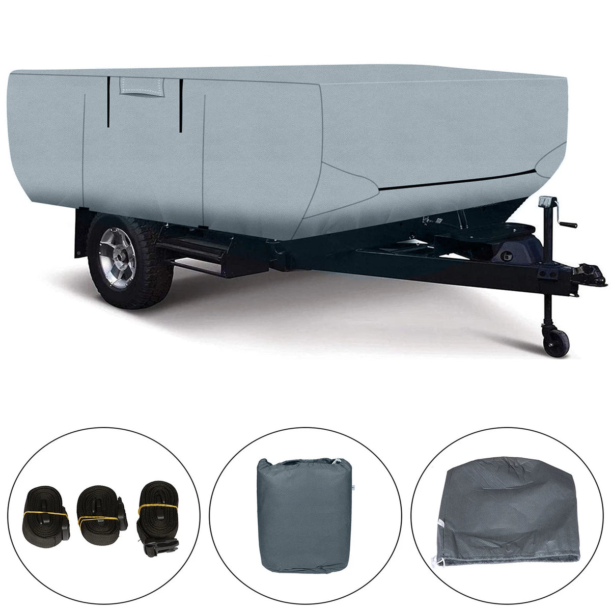 Waterproof All Weather RV Cover for FT Pop Up Folding Camper (2014–2016)