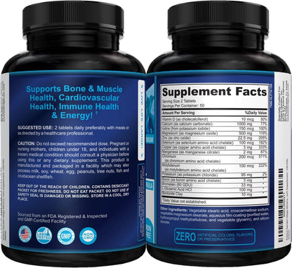 2-Pack Mega Mineral Supplement for Potent Garden (100 Count)