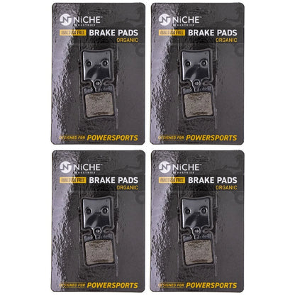 Set of 4 Brake Pads for KTM 65 60 SX (519-KPA2584D, 46013090000)
