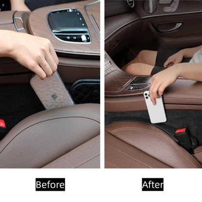 2X Car Seat Gap Filler for Universal Fit (2010–2023) PU Leather