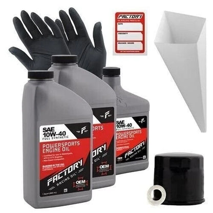 10W40 Oil Change Kit for Suzuki VZ800 Marauder (1997–2004)
