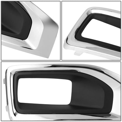 Chrome Fog Light Bezel Cover for GMC Yukon XL (2015–2020)