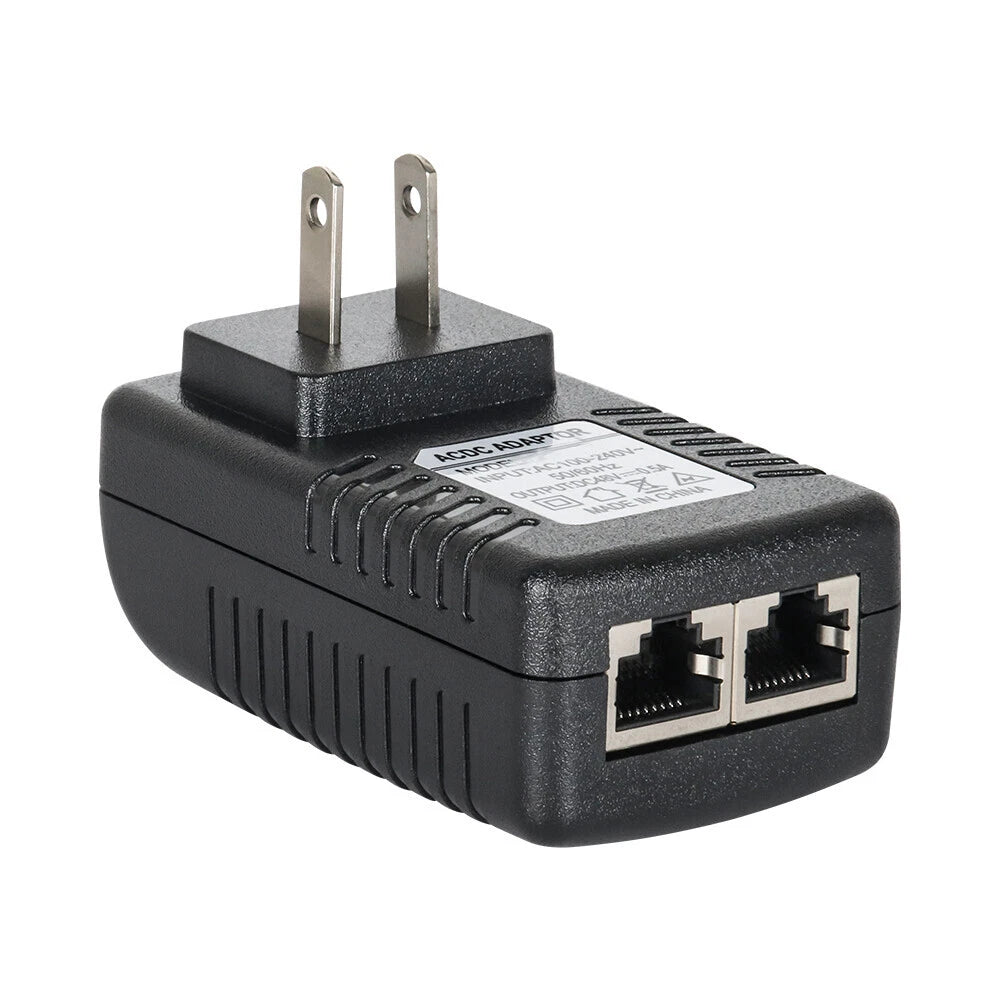 8pcs POE Injector 48V 0.5A for POE IP Camera Switch