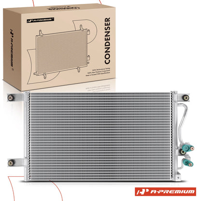 A-Premium A/C Condenser with Bracket for Mitsubishi Montero Sport (1997–2004) MR360415, MI3030122, 4839