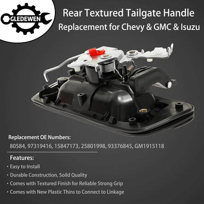 Tailgate Handle w/ Keyhole for
