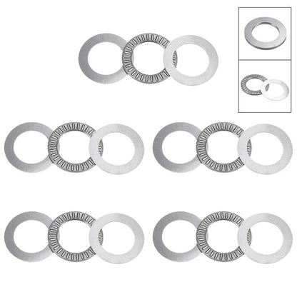 Set of 5 Thrust Needle Roller Bearings NTA1625+2TRA