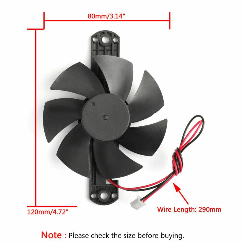 2X DC 18V Cooling Fan Sleeve Bearing for Induction Cooker W001-B181-Set