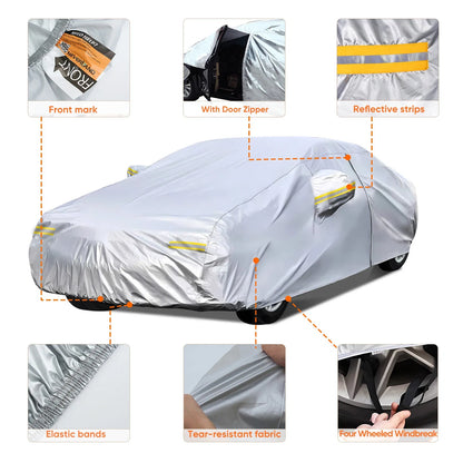Full Car Cover for BMW 5-Series (2011–2017) Heavy Duty Waterproof UV Protector