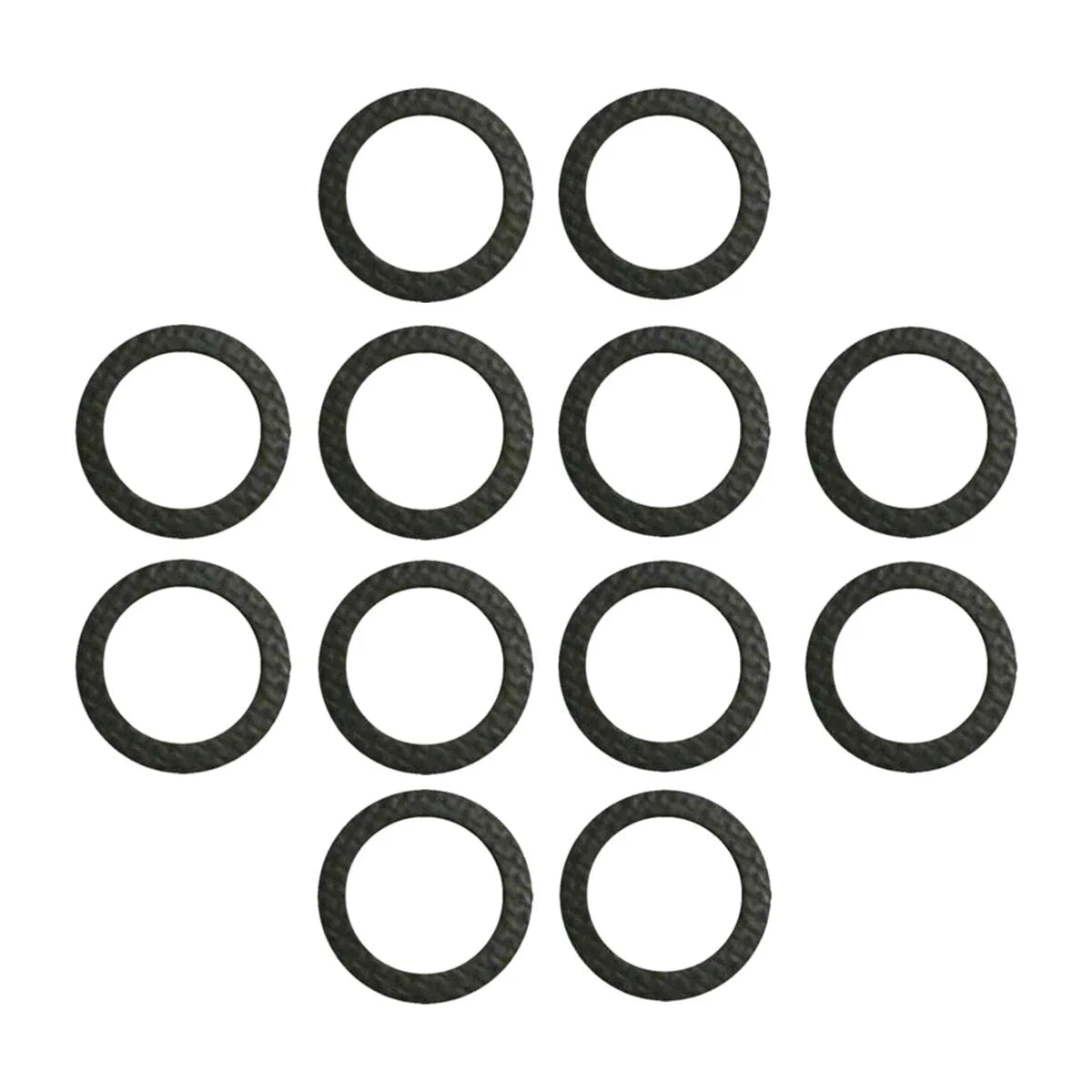 12 Pack Drain Plug Screw Seal Gasket Kit for Mercruiser (12-19183, 12-19183Q02)