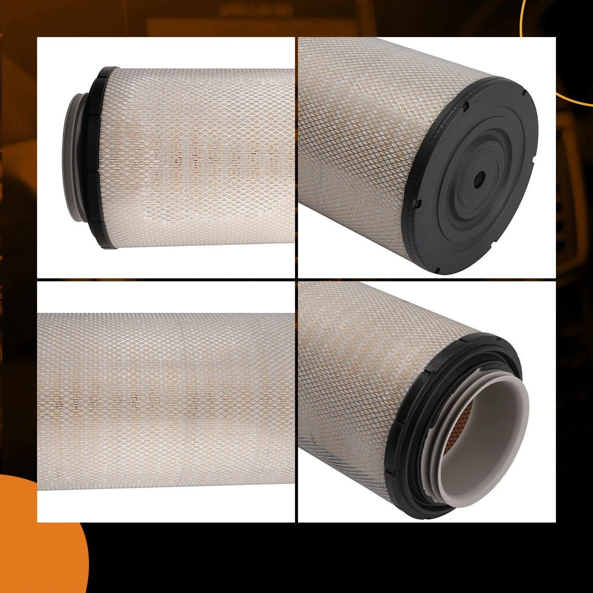 Air Filter for Peterbilt 367 389 (2017–2019) RS5288 LAF6986 38-2043-R