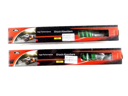 400mm Green/Chrome Rear Shock Absorbers for Suzuki RM400