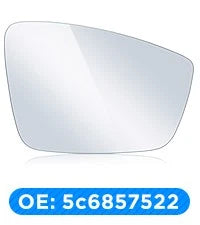 Mirror Glass Replacement for Volkswagen Beetle (2011–2019) RH