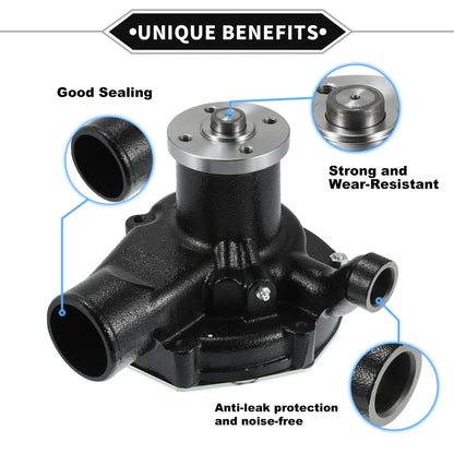 Water Pump for Mitsubishi 6D16 6D16T Kobelco SK330-6 (with Rubber Ring Kit)