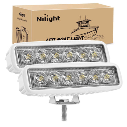 2X Nilight Marine LED Light Bar for House