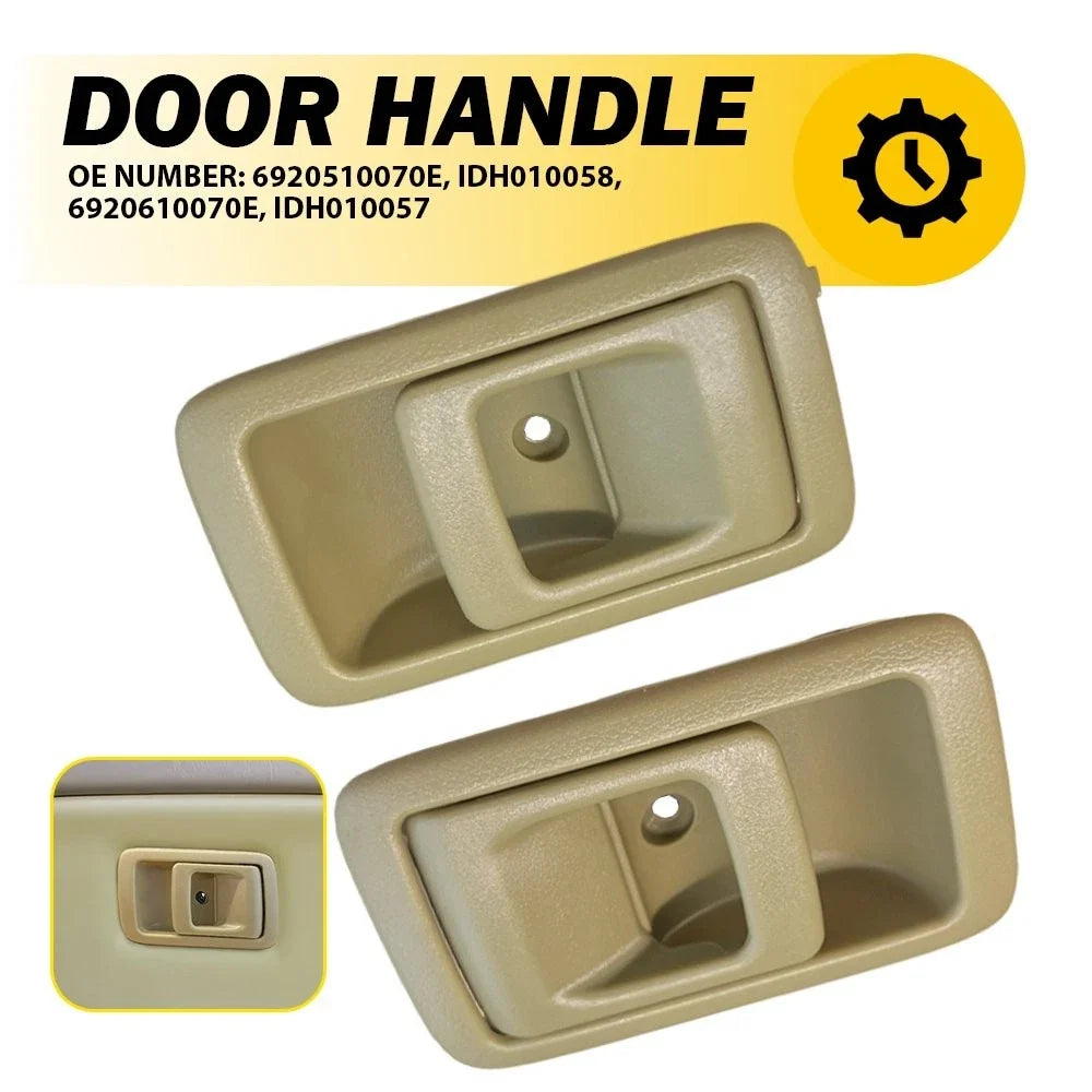 Inside Door Handles Set of 2 for Toyota 4Runner Tacoma (1996–2004)