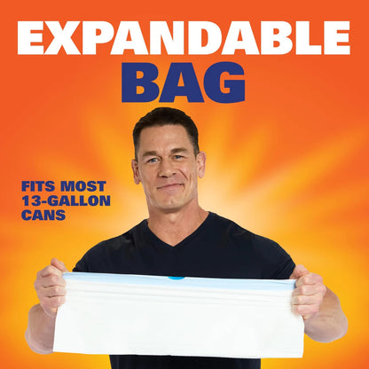 Set of 80 Hefty Ultra Strong 13 Gallon Trash Bags for Tall Kitchen