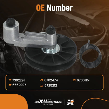Fan Pulley Tensioner Kit for Bobcat A220 A300 (6662997)