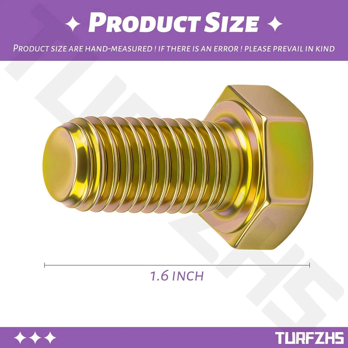 4 Pack Mower Blade Bolt for Hustler Mowers (Grade 8)