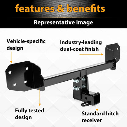 Class 3 Trailer Tow Hitch 2" Receiver for Subaru Outback (2010–2019)