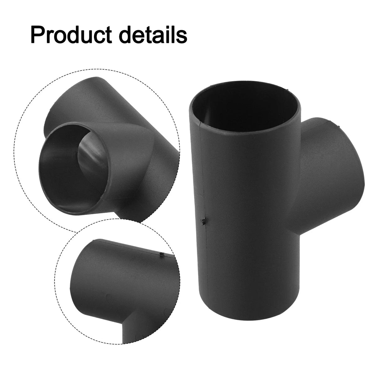 60mm T Piece Connector for Webasto Diesel Heater (Efficient Split of Warm Air)