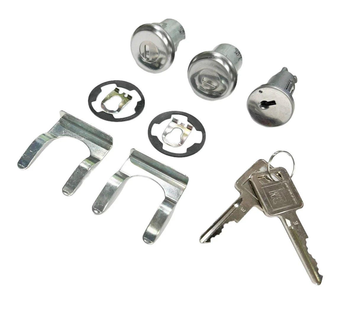Ignition Cylinder Key Lock Set for Pontiac GTO (1966–1967)