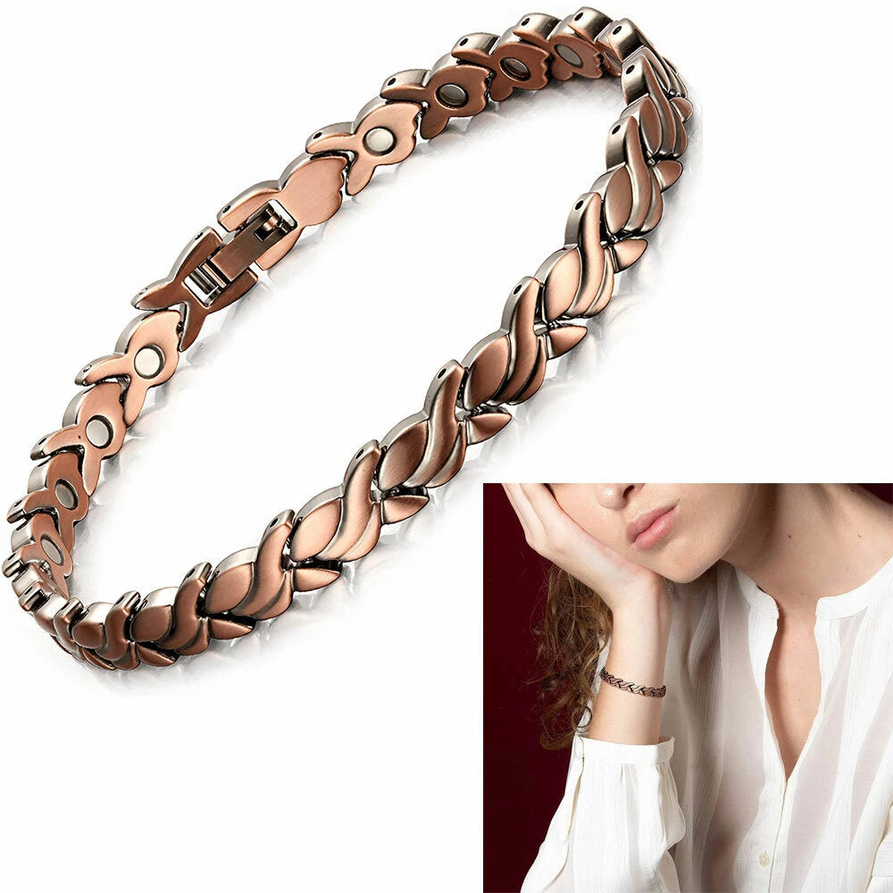 Fishtail Magnetic Therapy Bracelet for Arthritis Pain Relief