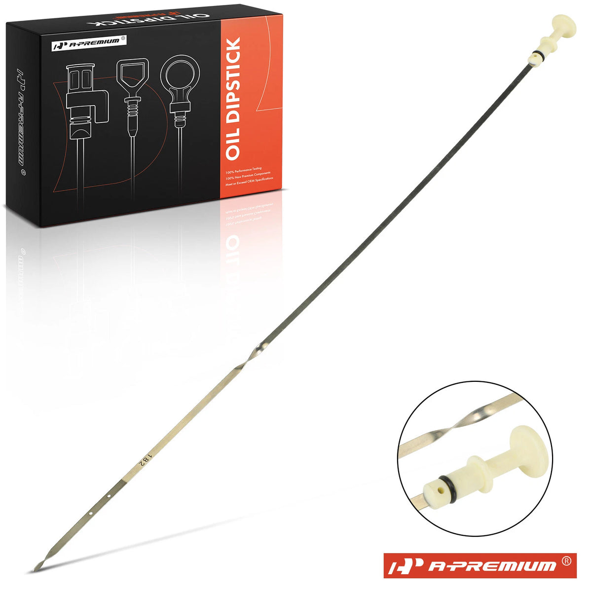A-Premium Engine Oil Dipstick for Mitsubishi Lancer (2008–2015) 1255A182