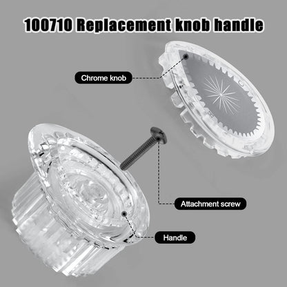 Replacement Knob for Moen Shower Handle (Compatible with 100710)