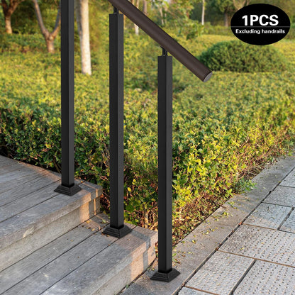 Stair Balusters Post Black Minimalist for Indoor Outdoor Office Building