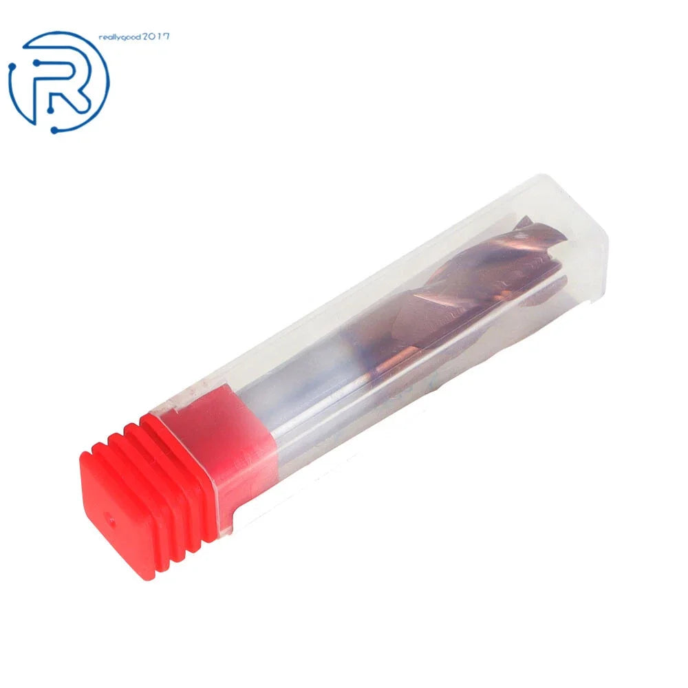 5Pcs 1/2" 3 Flute Carbide End Mill for Aluminum (ZRN Coated)