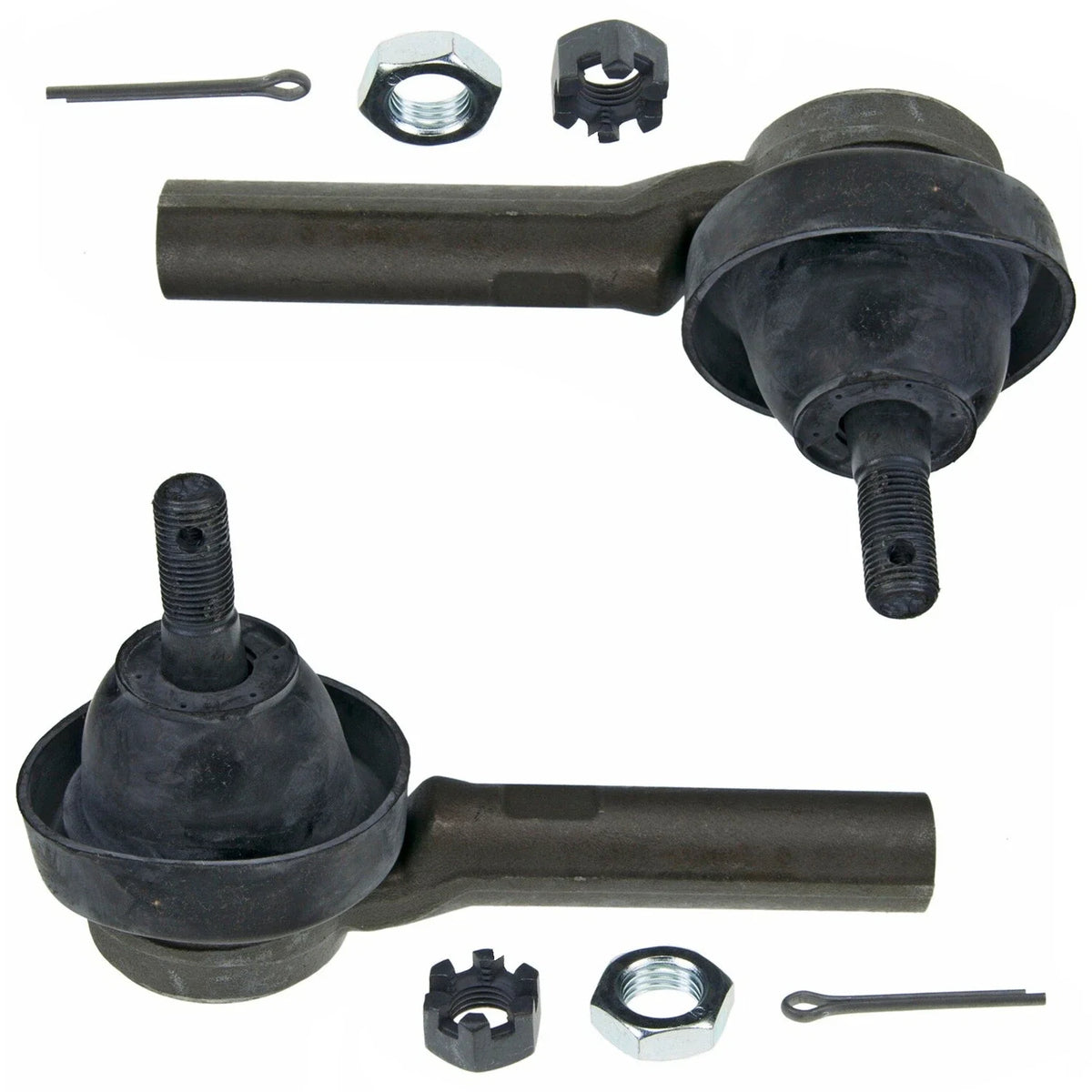 Set of 2 Outer Moog Steering Tie Rod Ends for Chrysler Voyager Dodge Caravan (1996–2003)