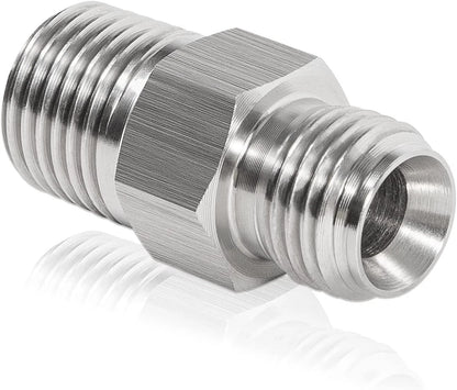 1/4" NPT Fitting Adapter for M12X1.25 Male Metric Coupling