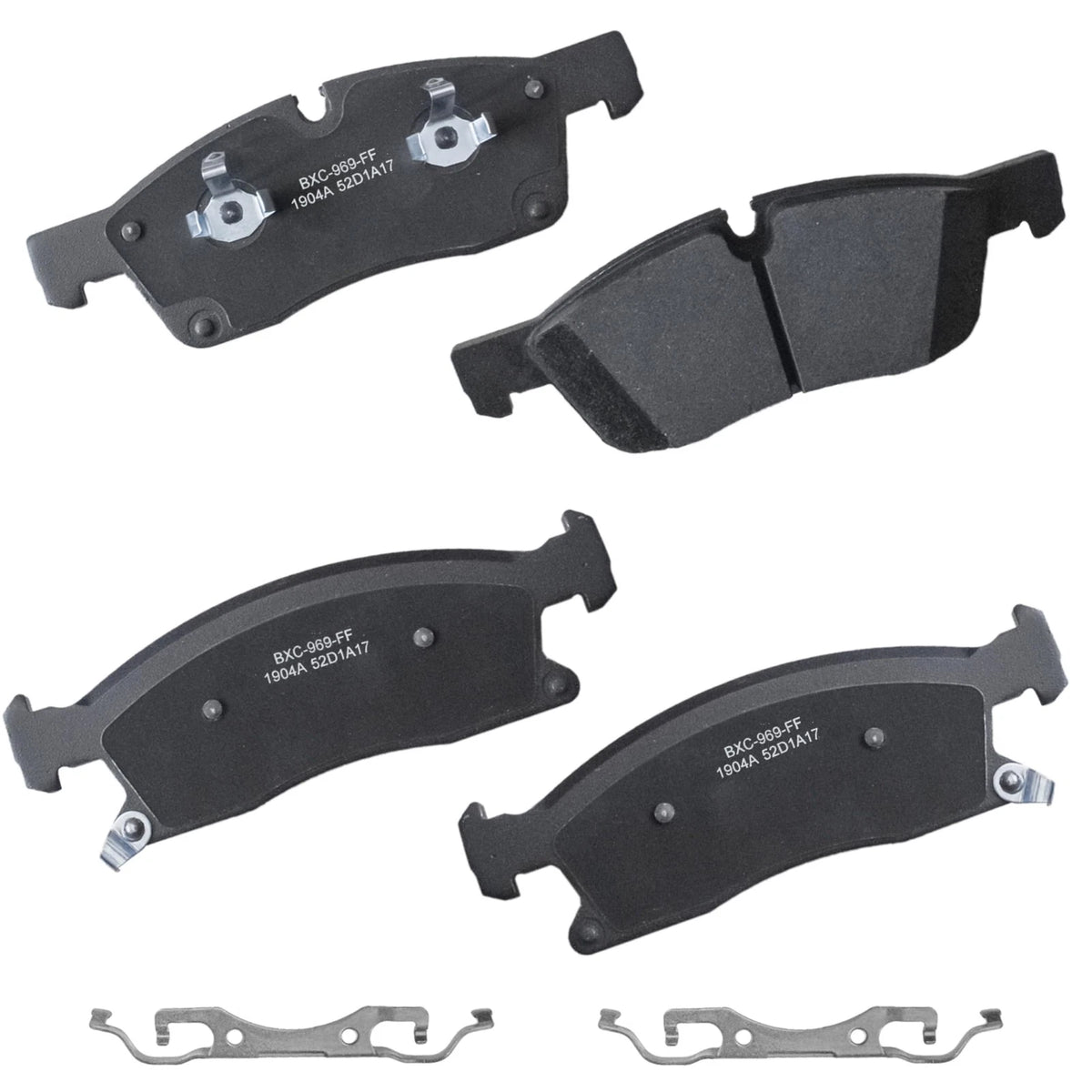 Premium Ceramic Front Brake Pads for Dodge Durango & Jeep Grand Cherokee (2011–2021)