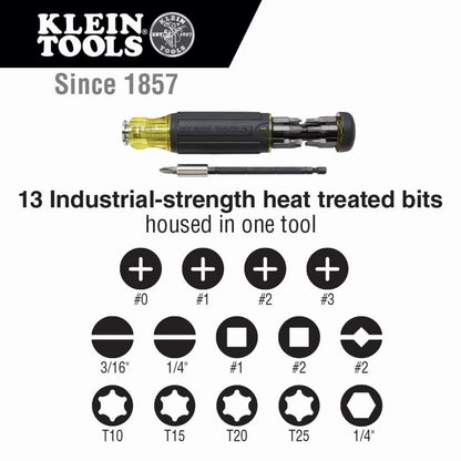 14-in-1 Multi-Bit Screwdriver/Nut Driver for Klein Tools (No Part Numbers)