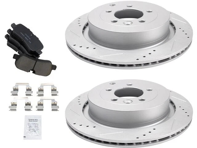 Brake Pad and Rotor Kit for Land Rover Range Rover Sport (2006–2009) 29657MKMC