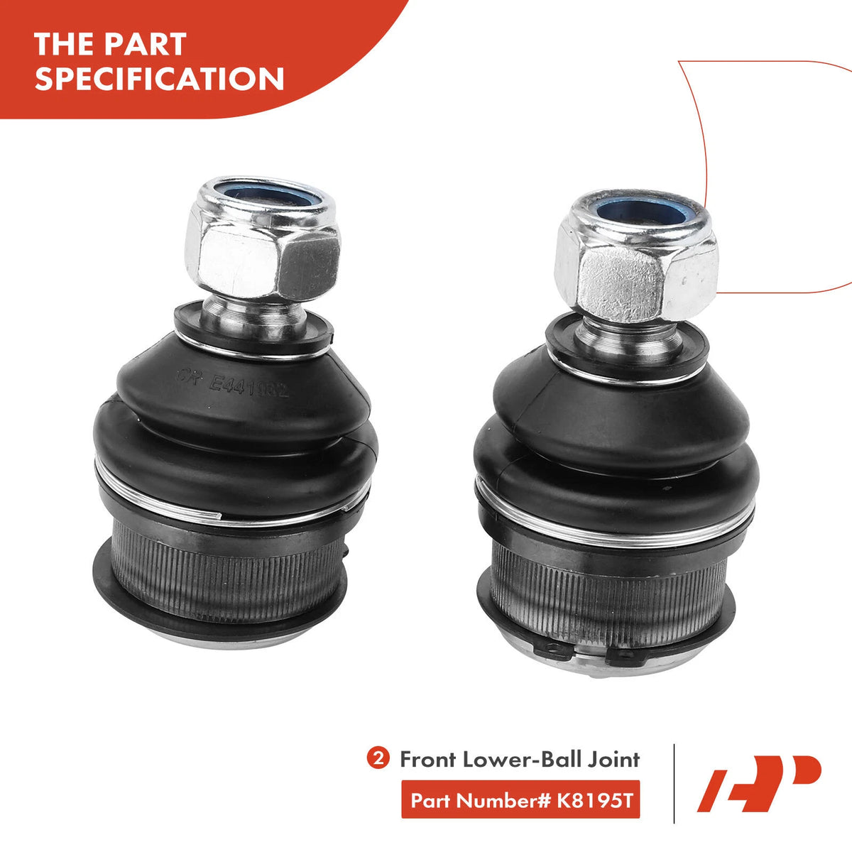 10x Front Ball Joint Sway Bar Link Tie Rod for Dodge Ram 1500 2500 (K8195T, K3134T, K7299, ES3247RT, ES3249RT, ES2012S)