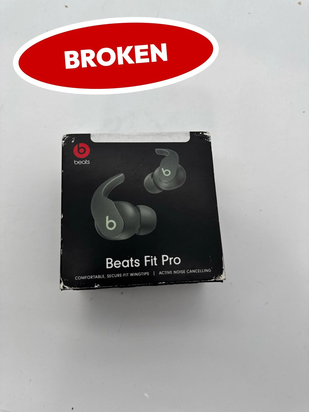 Beats Fit Pro Noise Canceling Earbuds Bluetooth Sweat Resistant Gray