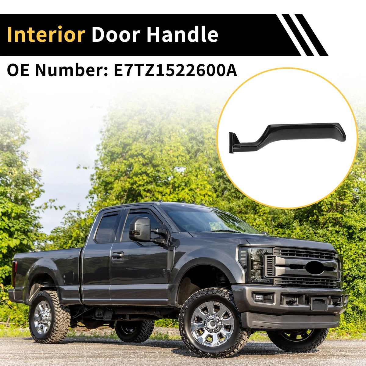 Interior Door Handle for Ford F-250 HD (1997) No.E7TZ1522600A