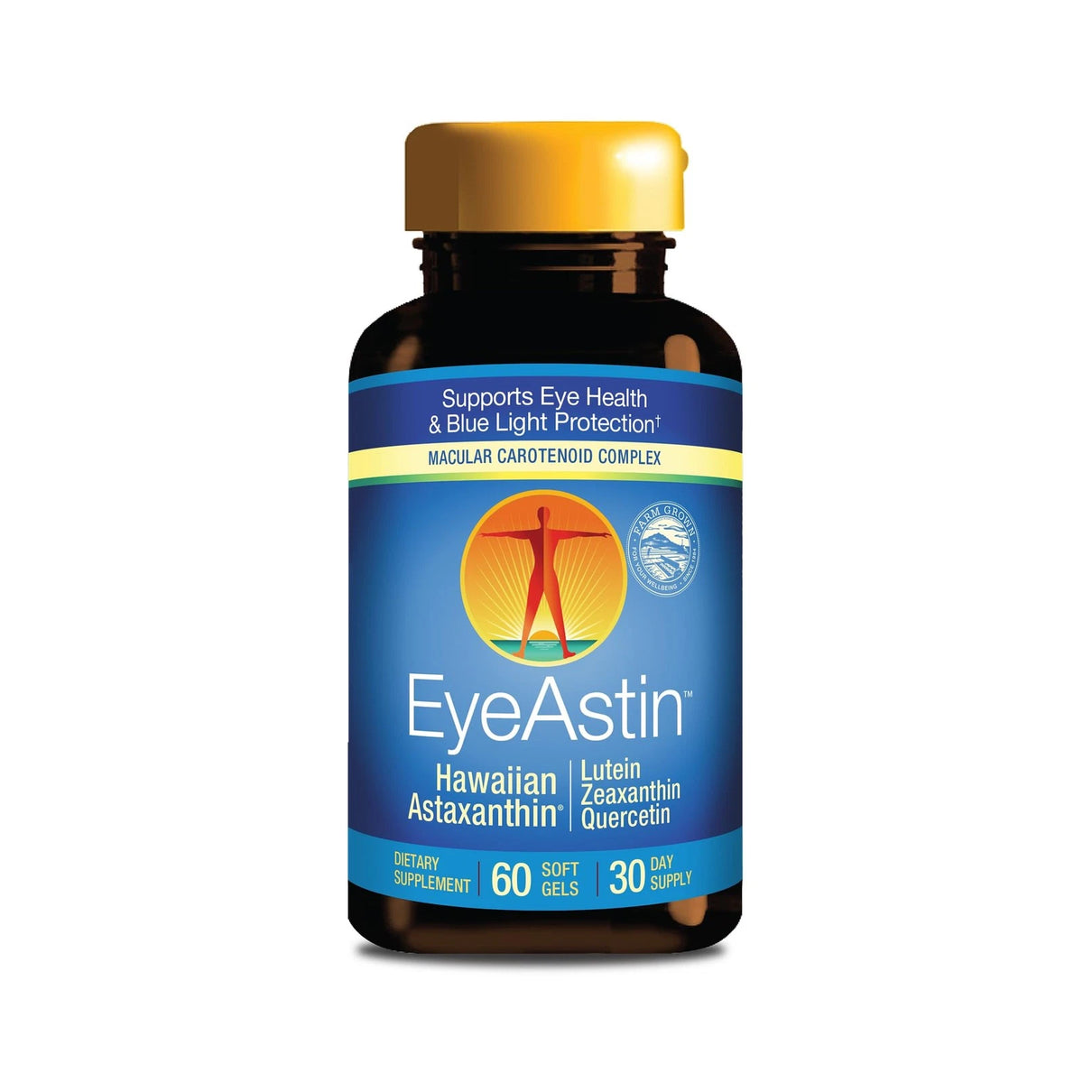BioAstin Hawaiian Astaxanthin 60 Count for EyeAstin (Pack of 1)