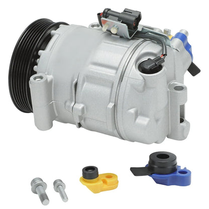 A/C Compressor with Clutch for Jaguar XK XKR (2007–2009) 18016605, C2C27255