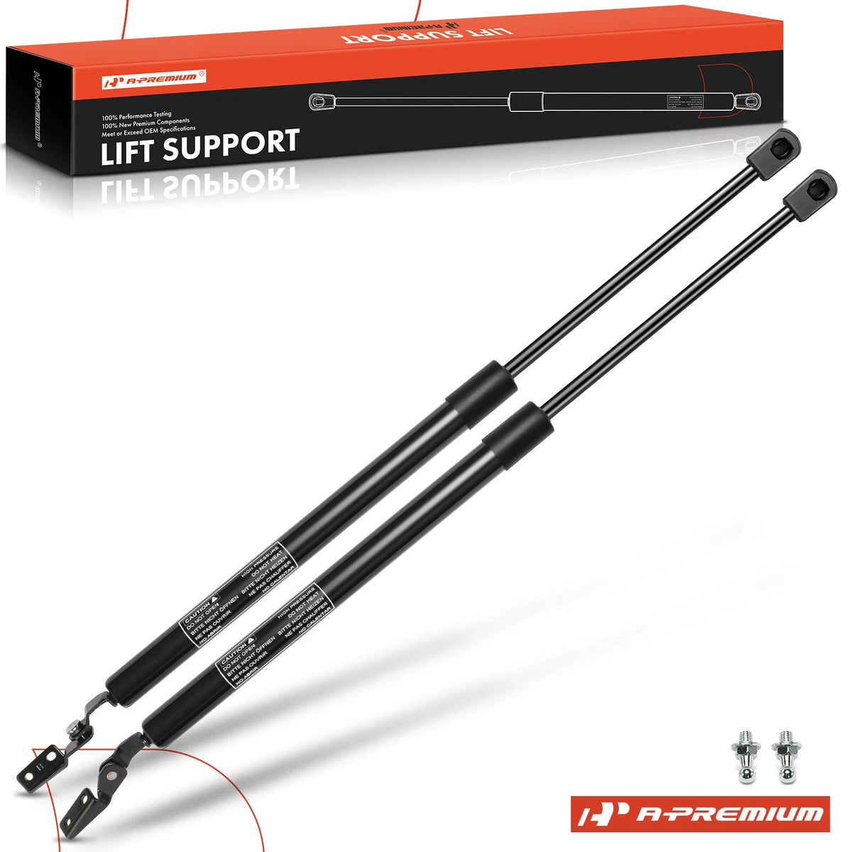2X Rear Tailgate Lift Support Shock Strut for Subaru Legacy (1990–1994) 62350AA030, 62350AA090, 62350AA020, 62350AA080, 4867LR