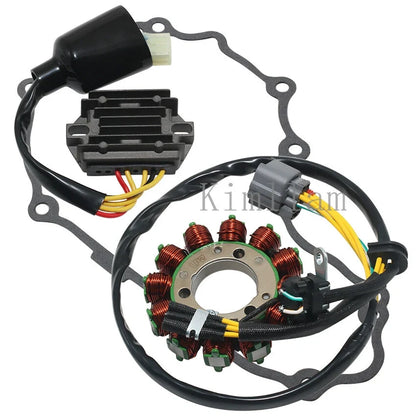 Stator Coil, Regulator Rectifier, Gasket for Kawasaki KX450F (2016–2018) 21003-0168