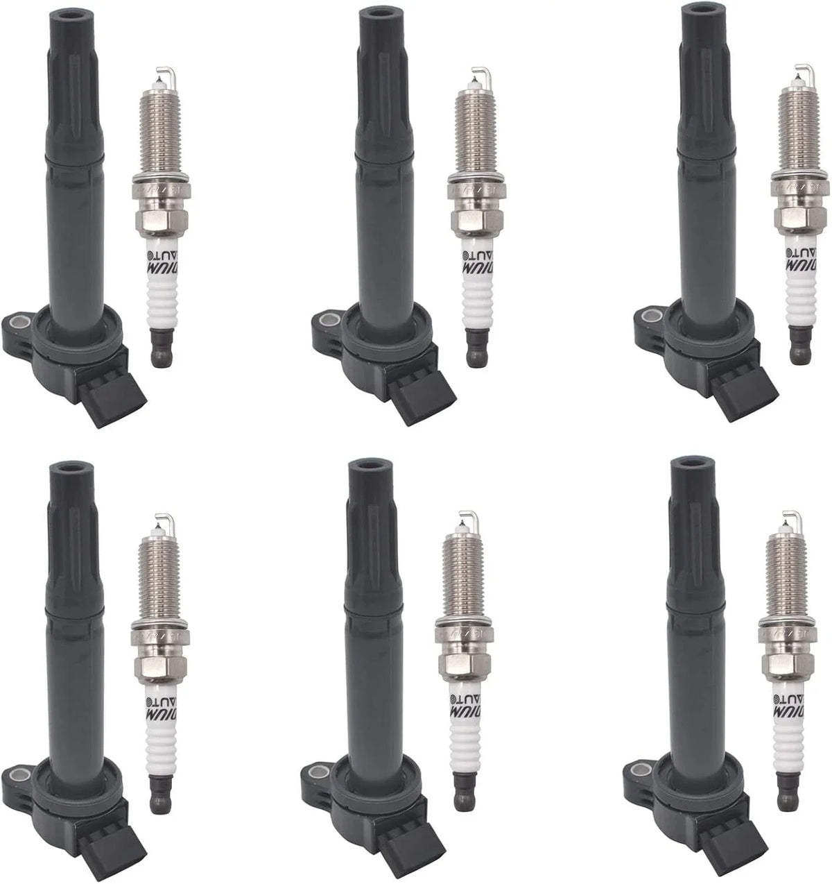 Ignition Coil and Spark Plug Kit for Toyota Camry Avalon RAV4 Sienna (UF487)