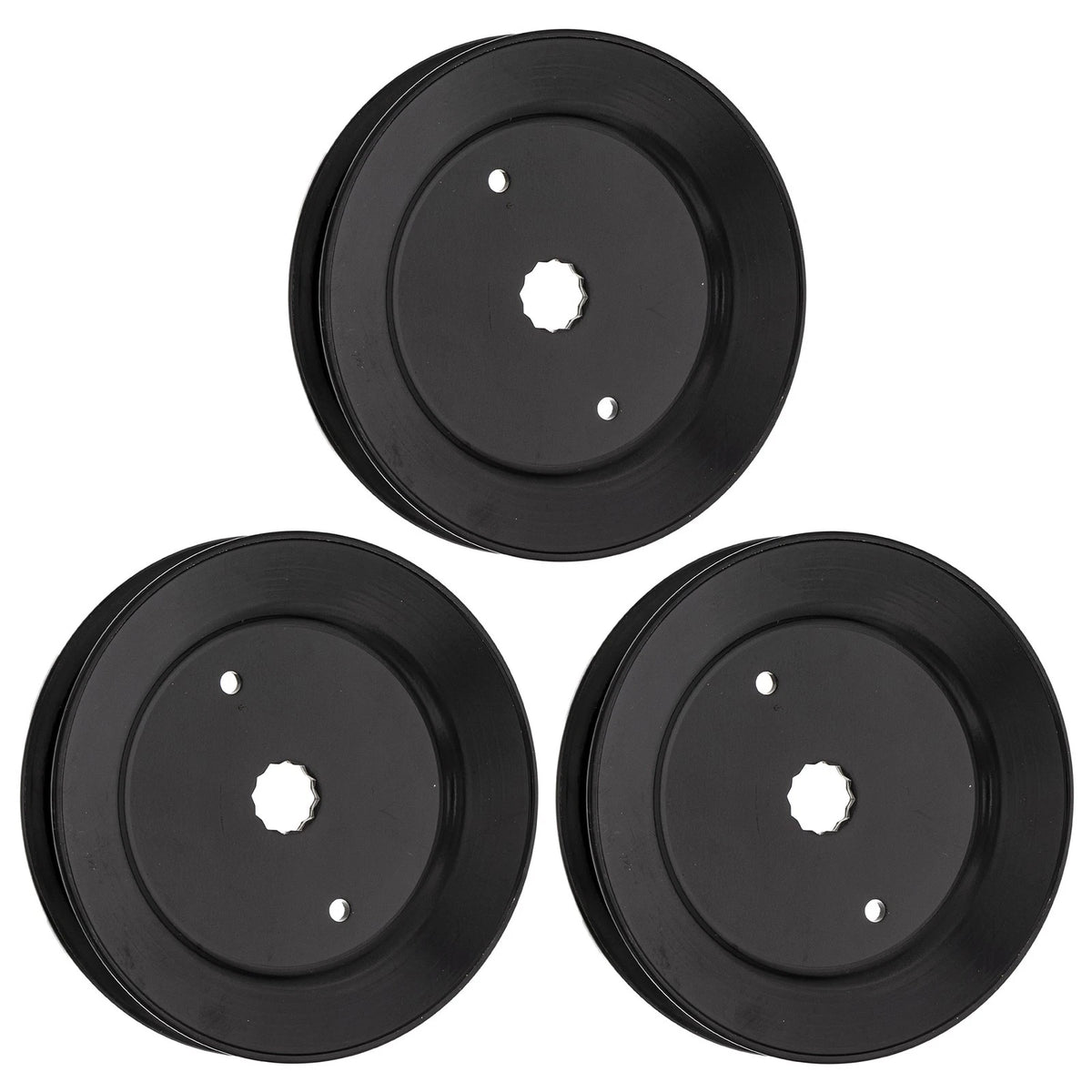 3X Deck Spindle Pulley Set for Husqvarna 281 GT200 CZ EZ5224 EZ4824 TS348