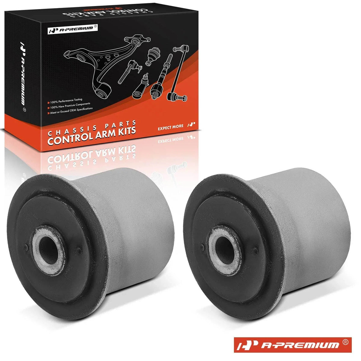 2X Upper Control Arm Bushings for Jeep ZJ Grand Cherokee (1993–1998)