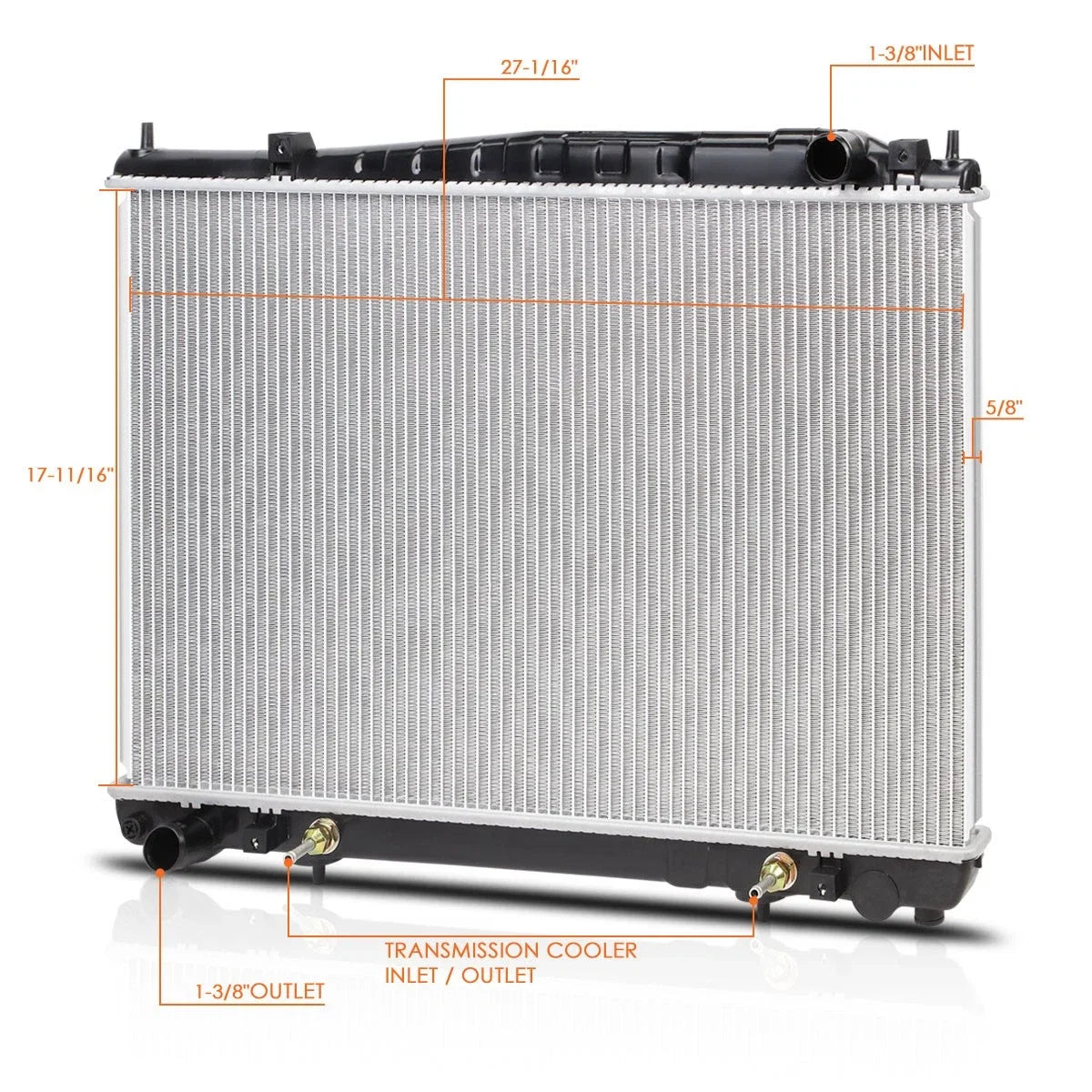 Aluminum Cooling Radiator for Infiniti Q45/M45 (2002–2006) DPI-2426