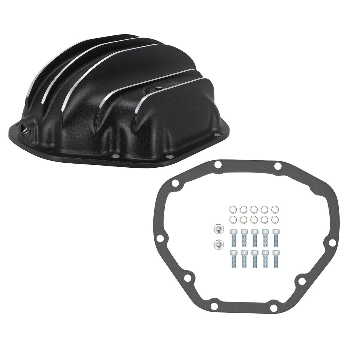 Aluminum Differential Cover for GMC C3500HD (1991–2002) SPC4912BKKIT