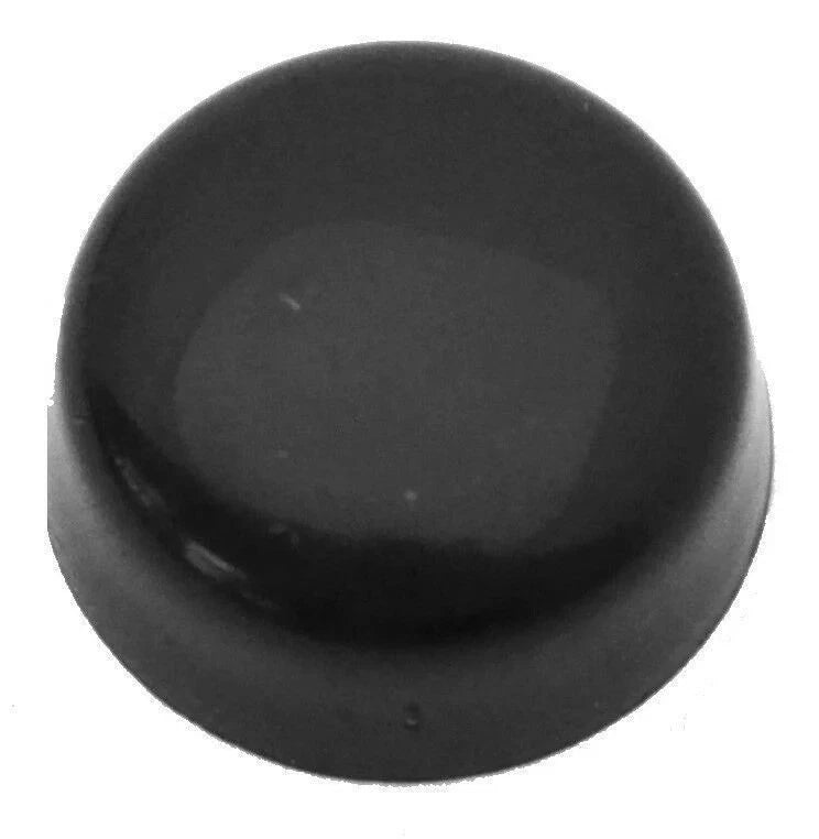 Set of 10 Hex Head Bolt Nut Covers for 3/8" Wrench Black HEXCAP-3, 8-180