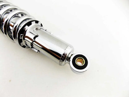 365mm Chrome Rear Shock Absorbers for Kawasaki KV250 AGI (1983-1988)